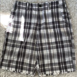 American Eagle Longboard Plaid Shorts